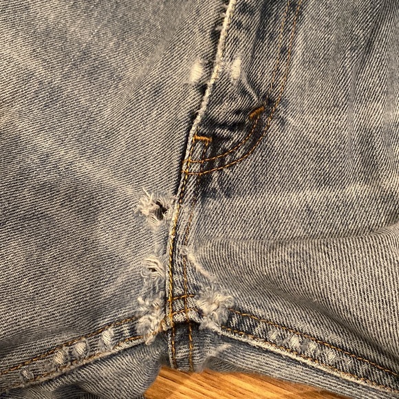 Levi’s 505 Super Distressed Jeans Size Mens 30 x 34 - Picture 10 of 16